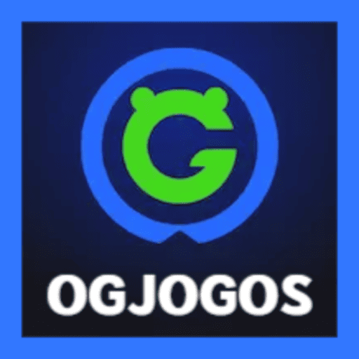 Imagem promocional da OGJOGOS mostrando a plataforma e suas vantagens
